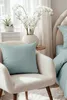 Satin Kissenbezug 100% Baumwolle 40X40 Salbei Produktbild-Vorschau 2