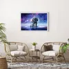 Gerahmtes Poster - Weißer Rahmen - Kosmonaut Weltraum - Produktbild-Vorschau 6