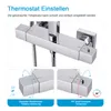 Heilmetz Système de douche avec thermostat Douche pluie Set Voir les images du produit 16