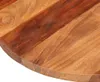 vidaXL Tischplatte Massivholz Akazie Rund 25-27 mm 50 cm Produktbild-Vorschau 3
