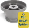 HAAS OHA Adapter für IkeaSpülen 1 1/2, grau Produktbild-Vorschau 8