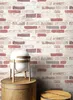 NEWROOM Tapete Beige Vliestapete Mauer - Ziegelstein Modern Produktbild-Vorschau 2