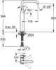 GROHE Essence, Waschbecken, Hebelgriffe, 1/2", Chrom Produktbild-Vorschau 3