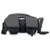 A black and white gaming mouse is shown from the side against a white background. Podgląd zdjęcia produktu