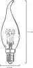 8er-Set LED-Kerzenlampen Flamme E14 | 2 Watt dimmbar | Produktbild-Vorschau 3