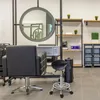 LEADZM Drehstuhl Sattelhocker Arbeitshocker Drehhocker Produktbild-Vorschau 4