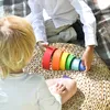 Ulanik Montessori drevená hračka „Dúha“, malá – drevená Náhľad obrázku produktu 5