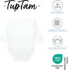 TupTam Baby Unisex Langarm Wickelbody Print / Uni 5er Pack, Produktbild-Vorschau 2