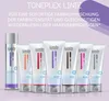 A line of Londa Professional Toneplex hair products displayed against a light purple background. Produktbild-Vorschau