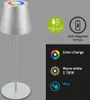 Tischlampe Akku Tischleuchte Kabellos Touch buntes RGB+W Produktbild-Vorschau 2