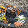 UNUS® Grillplatte Stahl 80 cm Feuerplatte 3,5 mm Plancha Produktbild-Vorschau 2