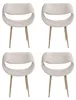 Modern 4x Stühle Polsterstuhl Luxus Sessel  Lehnstuhl Produktbild-Vorschau 1