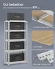 Kellerregal, 2er Set, 30 x 75 x 150 cm, 875 kg belastbar, Produktbild-Vorschau 6