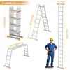 Scala multiuso in alluminio a 4x4 gradini, 478 cm, scala Anteprima dell’immagine prodotto 2