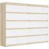 Komoda 160 cm, 10 zásuviek, skriňa FRAMIRE R-160-S10, Náhľad obrázku produktu 9