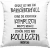 Trendation - Jobwechsel Deko-Kissen mit Füllung 40x40 Produktbild-Vorschau 1