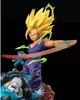 A dynamic action scene featuring anime-style figurines. Produktbild-Vorschau