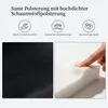 Set van 2 fluweleetstoelen voor de eetkamer, met hoge Productafbeelding-voorbeeld 4