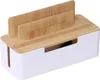 Relaxdays Kabelbox, für 2 Steckdosenleisten, Kunststoff, Produktbild-Vorschau 1