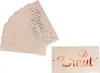 Oblique Unique Braut + Braut Crew Dosen Flaschen Sticker 10 Produktbild-Vorschau 1