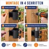 2er-Set Deckschirmhalter aus Edelstahl, Produktbild-Vorschau 4