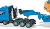 SIKU Schwertransport mit Tiefbettauflieger Modellspielzeug Produktbild-Vorschau 3