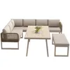 Gartenlounge-Set für 6-8 Personen – Hochwertige Sitz- & Produktbild-Vorschau 14