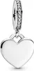 Pandora Cœur gravé Pendentif Charm 798761C01 Pendentif Voir les images du produit 7