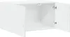 vidaXL Armadio a muro bianco 70x42,5x40 cm Materiale a base Anteprima dell’immagine prodotto 7
