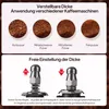 Manuelle Kaffeegewürzmühle aus Holz – Vintage Kaffeemühle Produktbild-Vorschau 7