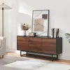 Lage salontafel 'Boxholm' met 3 deuren met push-to-open Productafbeelding-voorbeeld 1