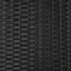 A close-up view of a black rattan weave texture. Produktbild-Vorschau
