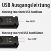 Brennenstuhl Bremounta 5fach + USB schwarz *DE* Produktbild-Vorschau 9