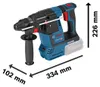 Combo Kit 18V Werkzeug-Set: GSR 18V-65 + GDX 18V-285 + GBH Produktbild-Vorschau 4