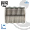 tecuro Gewindenippel Edelstahl V4A (AISI 316), AG/AG 3/4 Produktbild-Vorschau 3