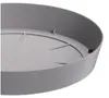 Auffangschale/Pflanztopf - hellgrau - Ø 12,5 cm Produktbild-Vorschau 2