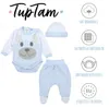 TupTam Baby Kleidung Set Body Strampelhose Mütze Produktbild-Vorschau 2
