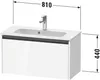 Duravit Ketho.2 Wastafelonderkast 68x39x44 cm Mat Produktbild-Vorschau 2