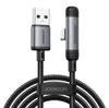 Joyroom USB-A auf USB-C Winkelkabel 1,2m 3A Schwarz Produktbild-Vorschau 1