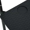 vidaXL Tavolo sospeso da balcone nero 60x64x83,5 cm in Anteprima dell’immagine prodotto 9