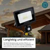 LUXULA LED-Fluter mit Bewegungsmelder, EEK: F, 30W, 3000lm, Produktbild-Vorschau 4