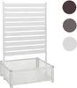 Aluminium Beet mit Rankgitter MCW-P97, Blumenkasten Produktbild-Vorschau 9