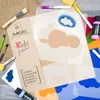 Schablonen Malen für Kinder, 5 Stück Set 9x9 cm bis 34x34 Produktbild-Vorschau 4