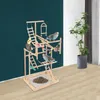 Hračky pro ptáky 48*33,5*94,5 cm hřiště pro ptáky 4stupňový Náhled obrázku produktu 4