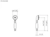 Dornbracht 28002970-09 Metall-HB m.Porzellangr. Madison Produktbild-Vorschau 4
