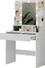 Coiffeuse Vicco Taylor Blanc 80cm avec éclairage LED, Model Voir les images du produit 8