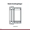 Nadel-Axialkugellager NKX30 ID 30mm AD 42mm Breite30mm -20 Produktbild-Vorschau 4