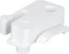 A white plastic stopper for a freezer compartment door. Náhled obrázku produktu