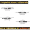 grillshop.at Weber Ersatzteil Brenner für Q200 Q2000 Q220 Produktbild-Vorschau 4