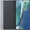 Galaxy Note 20 Pouzdro, Slim Flip Kožené Pouzdro s Okénkem Náhled obrázku produktu 3